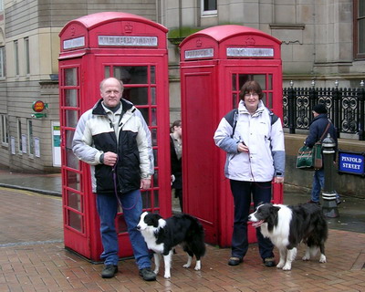 Erik, Ingelise, Amy og Robbie i Birmingham